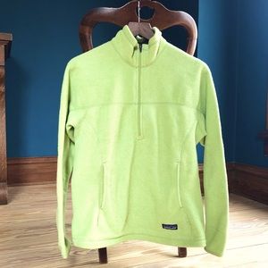 Lime Green Patagonia Synchilla - M